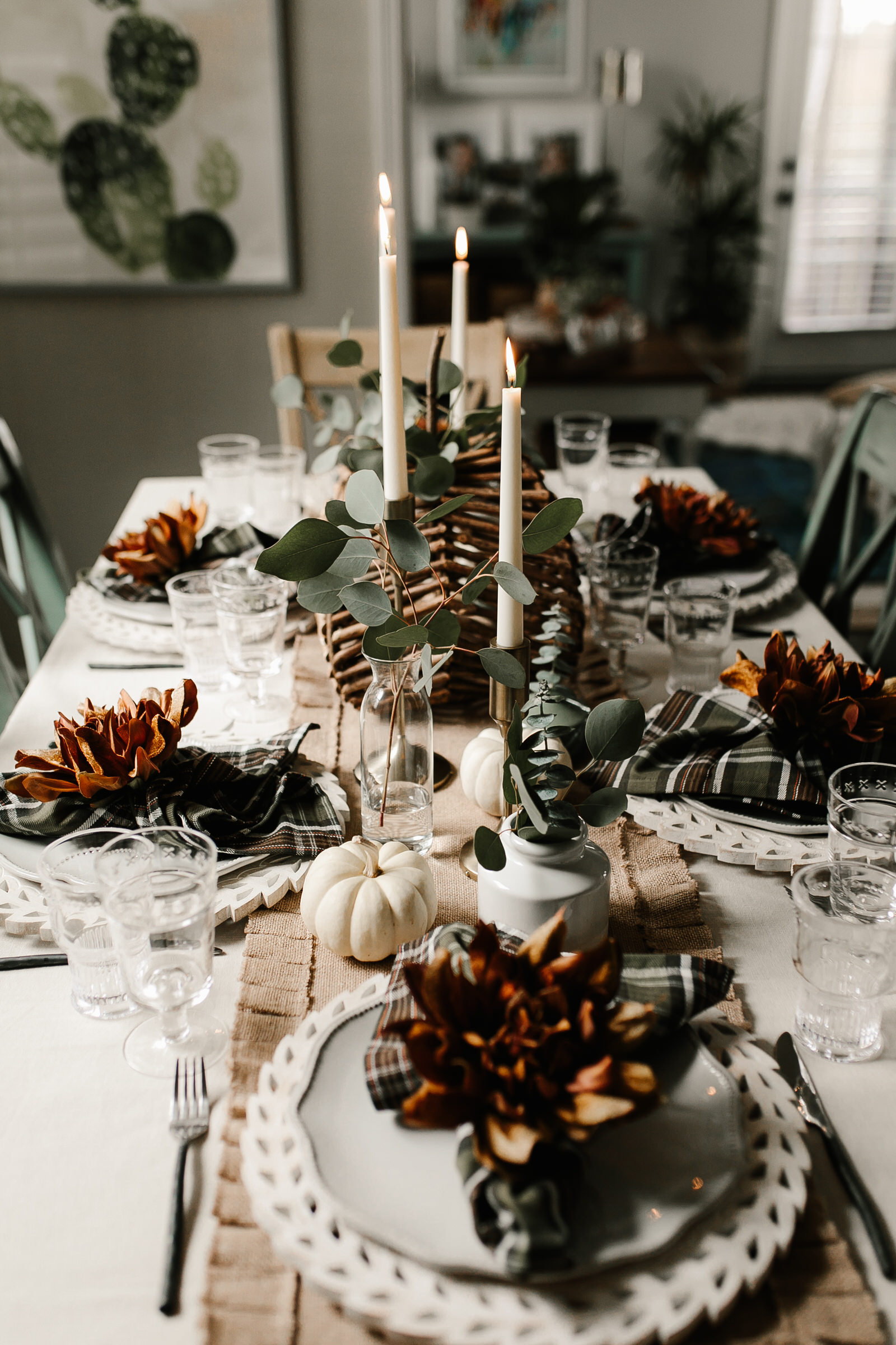 Thanksgiving Tablescape | KBStyled