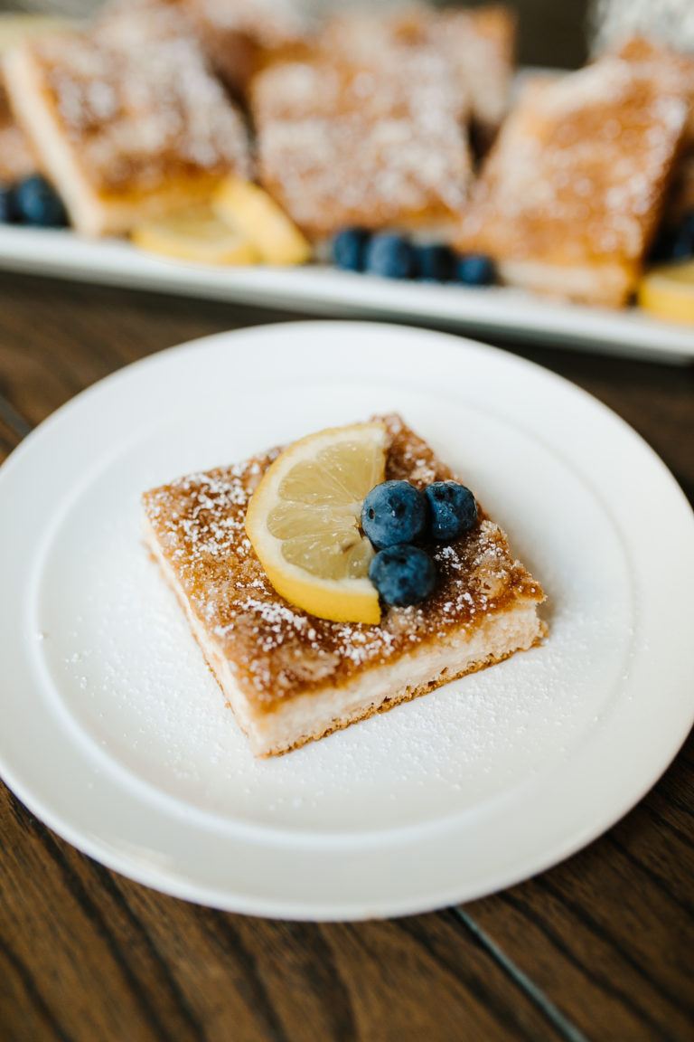 Zesty Lemon Cream Cheese Bars KBStyled