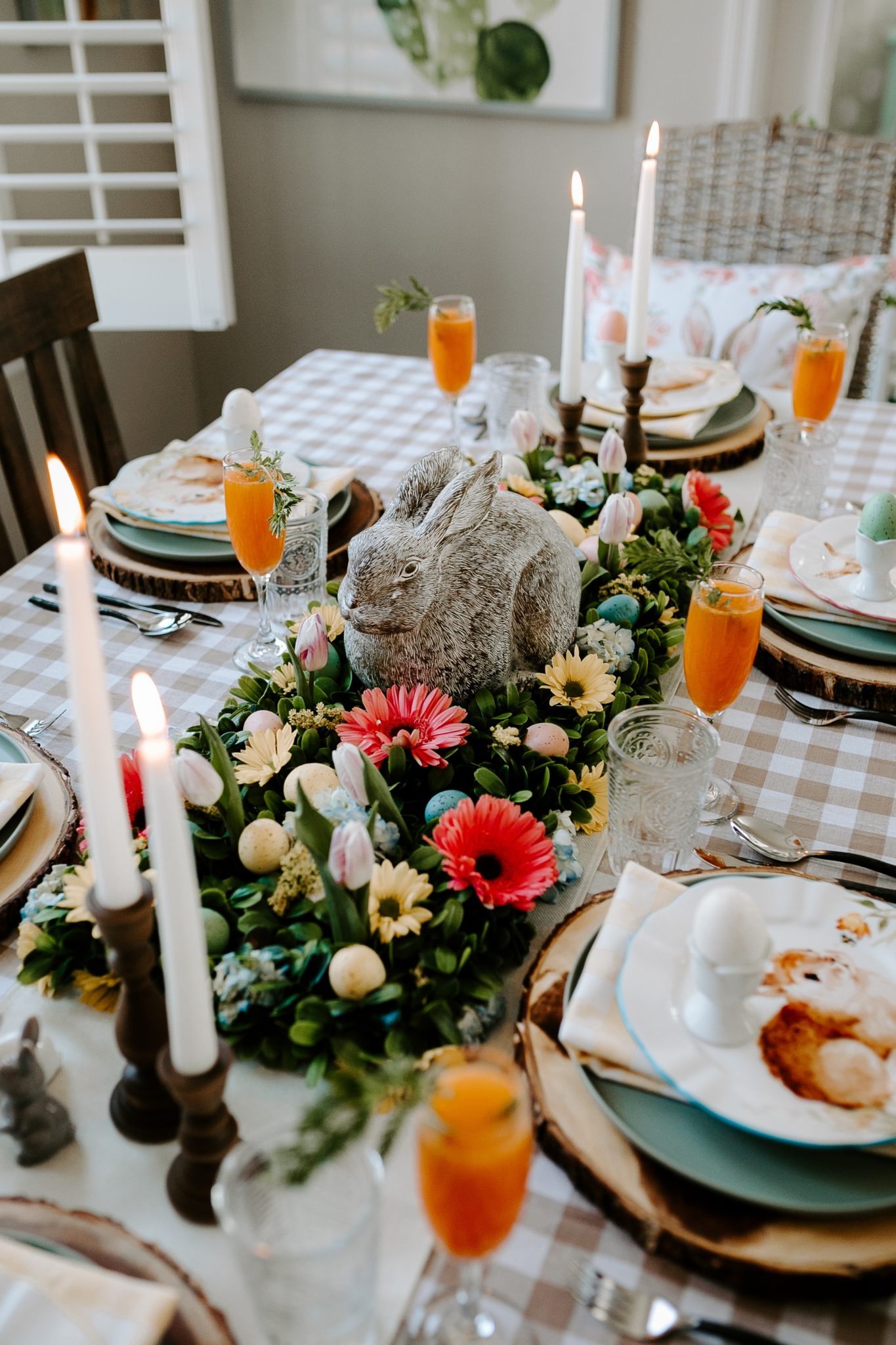 Garden Easter Tablescape | KBStyled